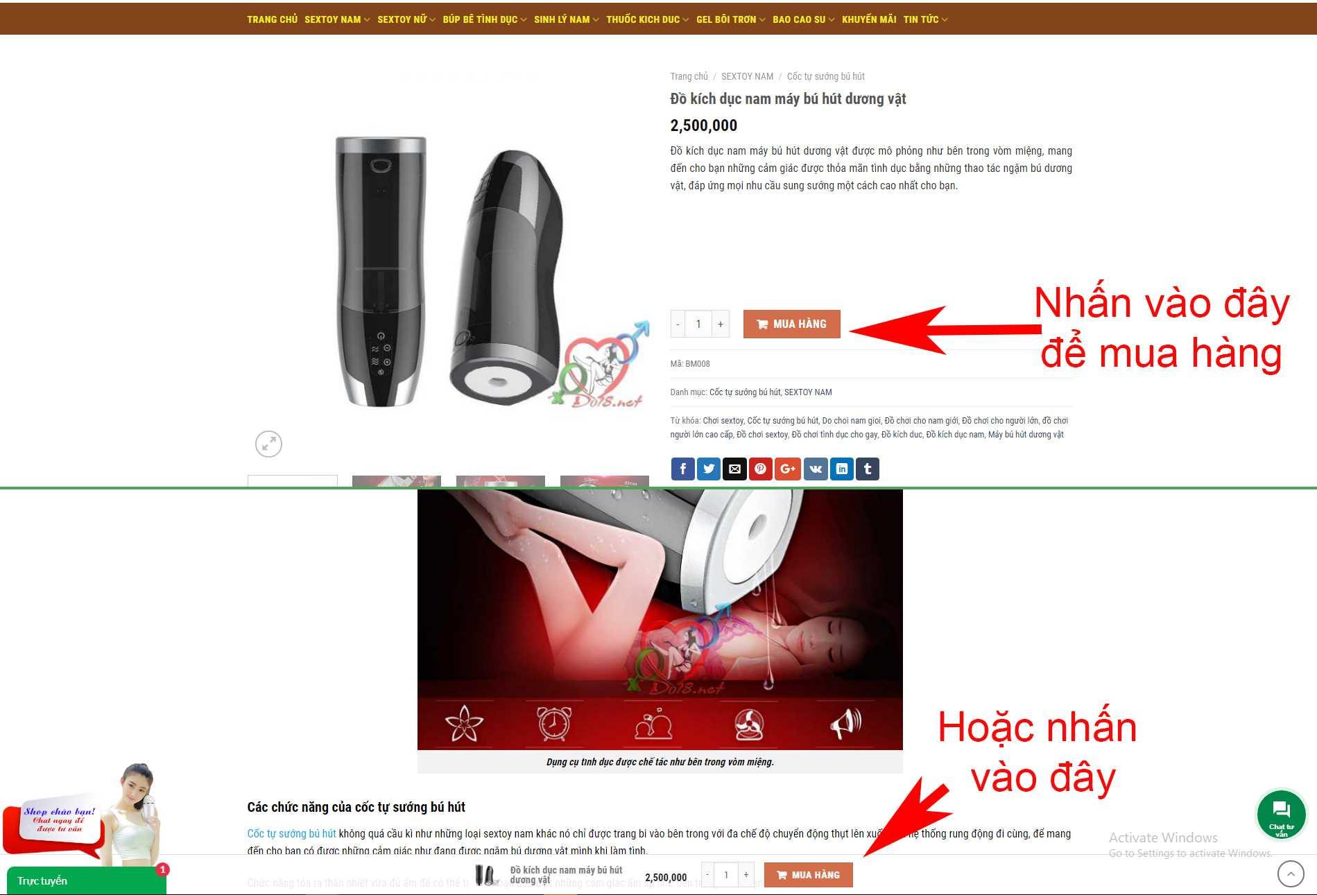 Hướng Dẫn Mua Hàng Đặt sản phẩm như thế nào