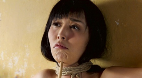 Naughty Asian MILF Marica Hase gets tied up and fucked in BDSM sex