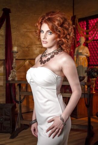 Appealing teen babe Lilith Lust is a lusty redhead prostitute