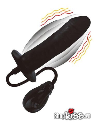 Bigger Joy DV03B: Dương vật bơm hơi tự động siêu rung cực đỉnh Dương vật bơm hơi tự động Bigger Joy DV03B siêu rung