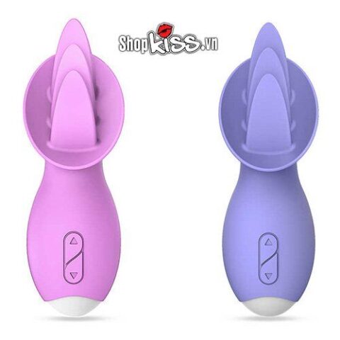 Lưỡi Rung Tongue Lick DC88X: Kích Thích Âm Vật Điểm G dụng cụ mát xa âm vật, vú, điểm G cho nữ tự sướng cao cấp rung 10 chế độ