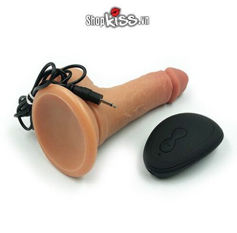 Dương vật giả DV58D 2 thớ rung: Mềm mại, chân thật Dương vật giả DV58D 2 thớ rung: Mềm mại, chân thật