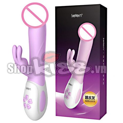 Dương vật giả Leten Swing DV72 màu hồng với các tính năng rung, ngoáy, sưởi ấm cao cấp