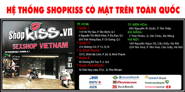 Chuỗi hệ thống Shopkiss trên toàn quốc