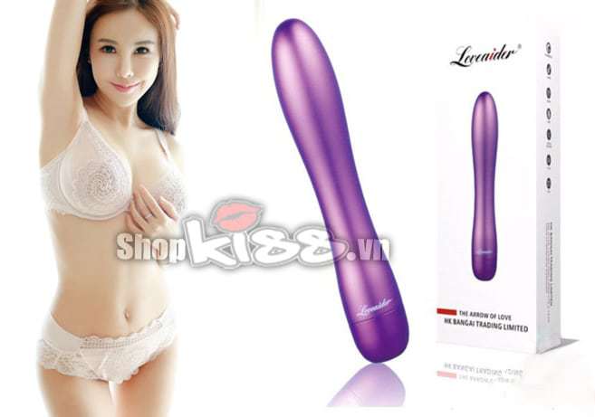 Bút massage điểm G Loveaider MS08A thiết kế kim loại sáng bóng sang trọng