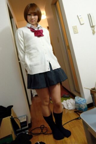 75131795_037_5931 College Uniform featuring Aika Saeki Hot Photos