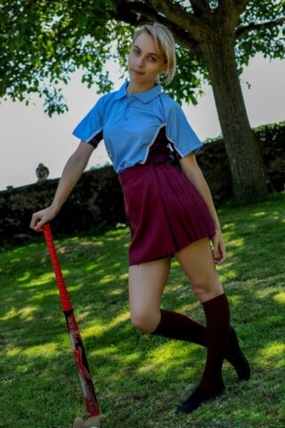 76306482_004_3e12 College Uniform featuring Chloe Toy Porn Pictures